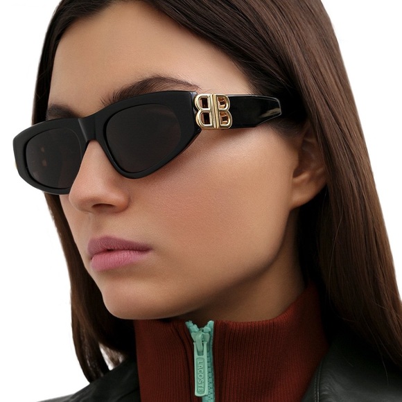 NEW BALENCIAGA BB0095S 001 UNISEX SUNGLASSES BALENCIAGA NEW BALENCIAGA EYEWEAR - Picture 6 of 12